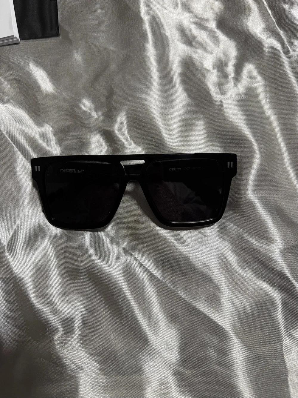Off White Black Square Sunglasses Everything Included In Photo Popular Style
